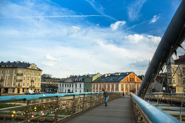 Footbridge Ojca Bernatka — Stock Photo, Image