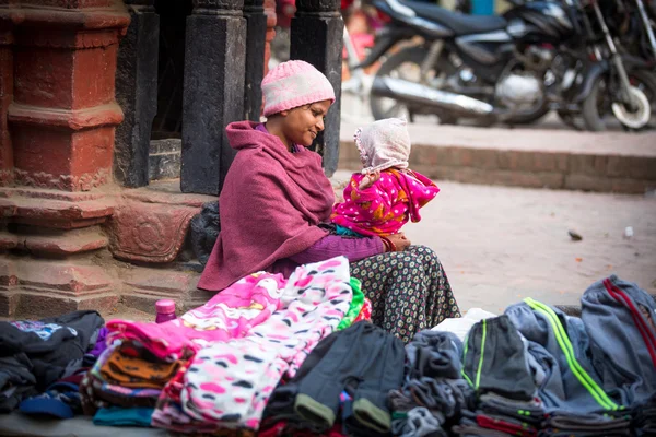 Street vendor in Nepal — Stock Photo, Image