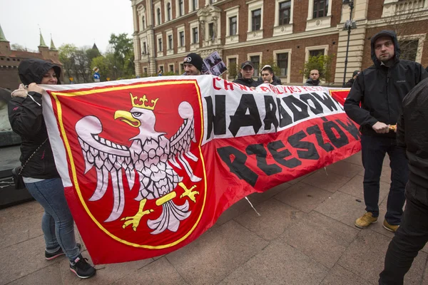 Participants non identifiés IV Procession Katyn — Photo