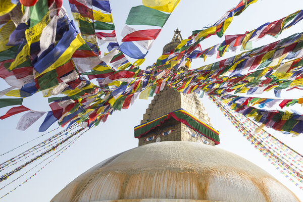 Bodhnath Stupa in Kathmandu.