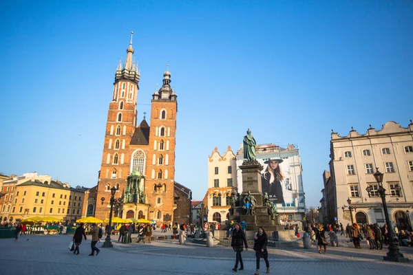 Utsikt över torget — Stockfoto