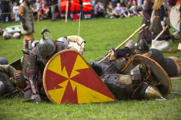 Unbekannte Teilnehmer von Rekawka — Stockfoto