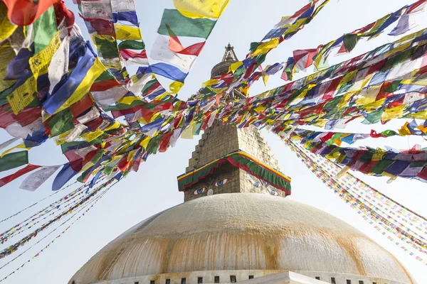 Bodhnath stupa — Stockfoto