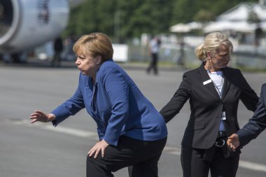 German Chancellor Angela Merkel clipart