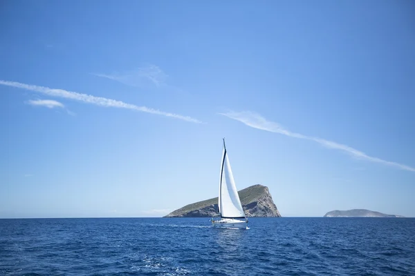 Sailing ship yacht — Stock Photo, Image