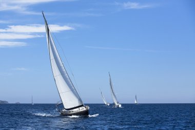 Lüks Yatlar. Yelkenli tekneler.