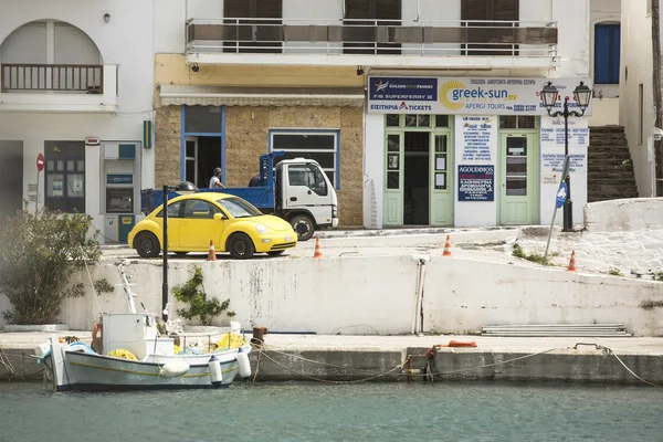 Marina of Andros — Stock Photo, Image