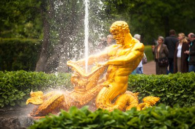 Samson - orta çeşme Sarayı ve Parkı ensemble peterhof