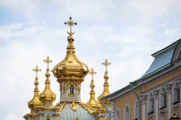Palác Peterhof poblíž Petrohradu — Stock fotografie