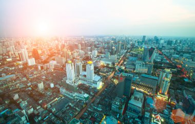 bangkok üzerinden Panorama görünüm