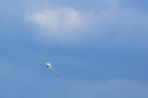 Демонстрация прототипа самолёта Airbus E-Fan — стоковое фото