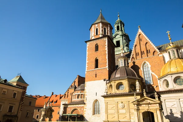 Kungliga slottet på wawel — Stockfoto