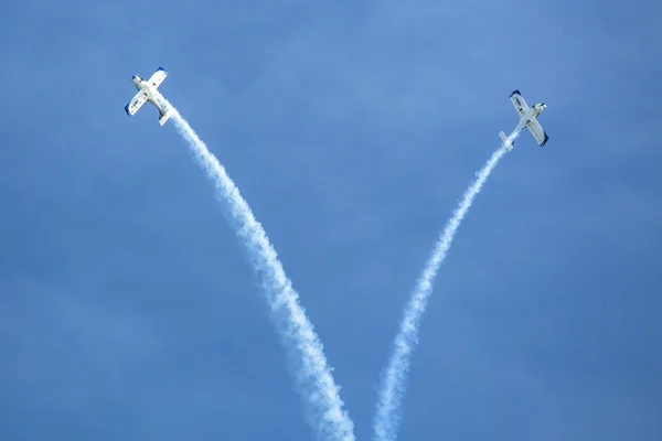 Αεροβική ομάδα 3x Fly — Φωτογραφία Αρχείου