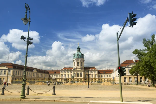 Pohled na palác charlottenburg — Stock fotografie