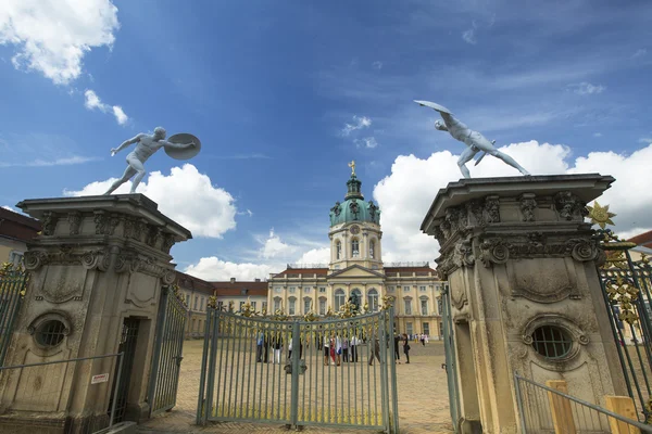 Widok pałacu charlottenburg — Zdjęcie stockowe