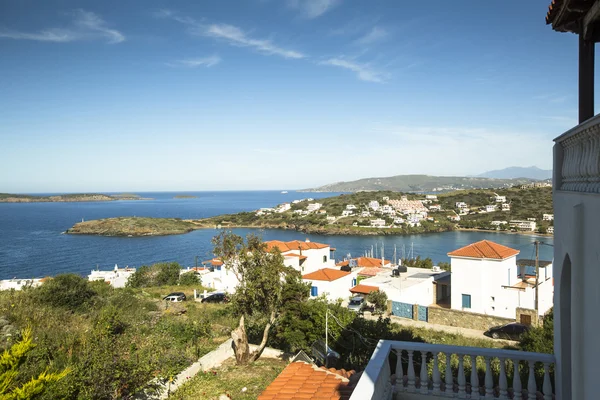 Marina of Andros, Greek island — Stock Image Marina of Andros, Greek island Stock Photo
