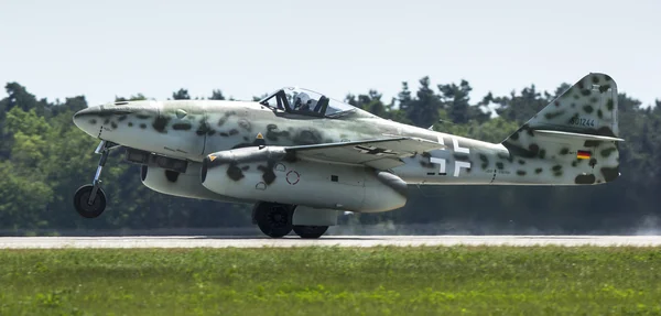 A aeronave Messerschmitt Me 262 — Fotografia de Stock