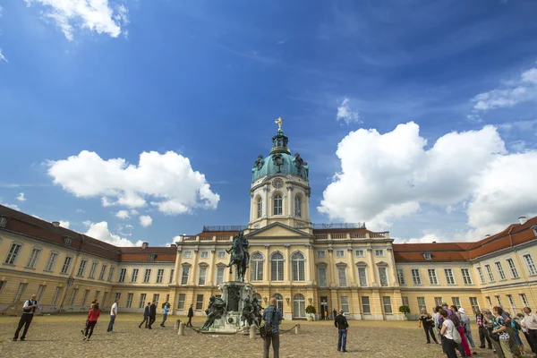 Vista do Palácio de Charlottenburg — Fotografia de Stock