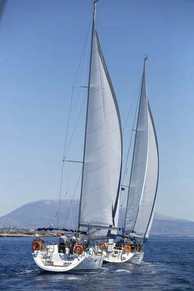 Regaty żeglarskie "11 ellada 2014" — Zdjęcie stockowe