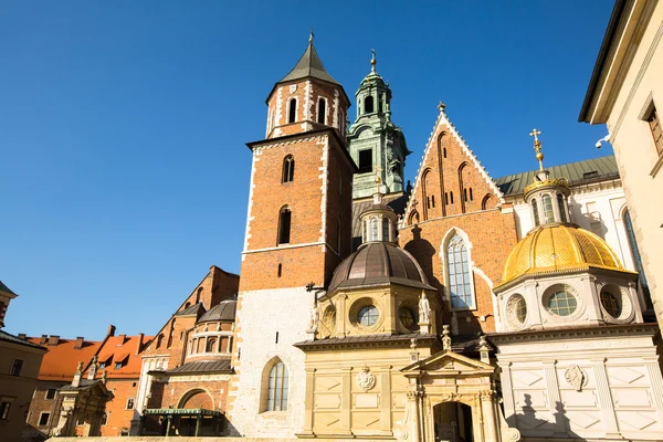 Kungliga slottet på wawel — Stockfoto