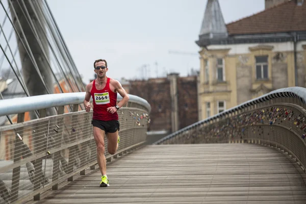 Internationaler Krakauer Marathon. — Stockfoto