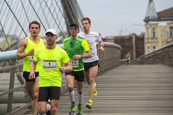 Maratona Internacional de Cracóvia . — Fotografia de Stock