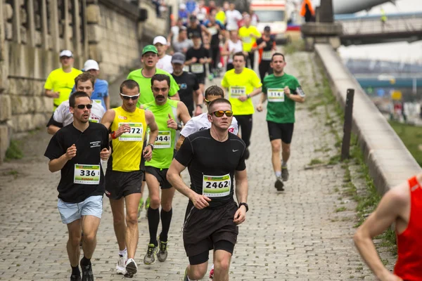 Maratona Internacional de Cracóvia . — Fotografia de Stock