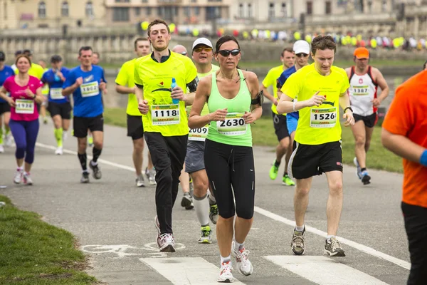 Międzynarodowy Maraton Kraków. — Zdjęcie stockowe