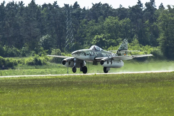 Flugzeug messerschmitt me 262 — Stockfoto