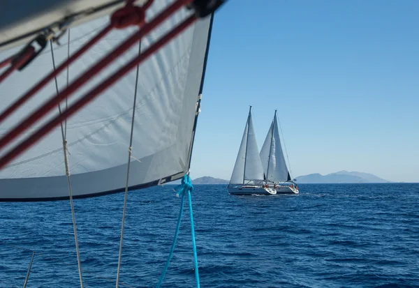 Zeilschip jachten — Stockfoto