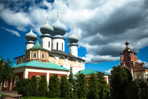 Cathedral of the Assumption of Tikhvin — Stock Photo, Image
