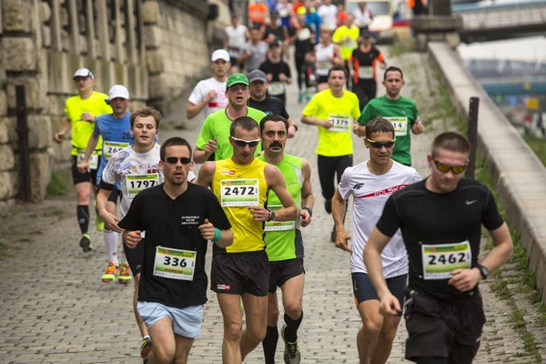 Yıllık krakow uluslararası maraton — Stok fotoğraf