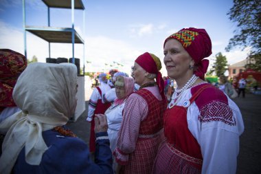 Unidentified participants celebrating day of city