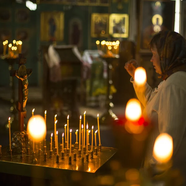 Prozession und Gottesdienst — Stockfoto