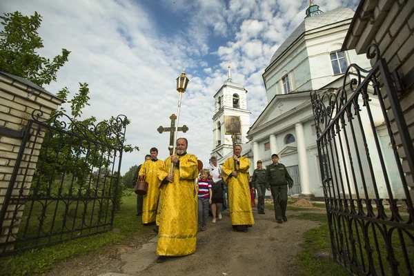 Prawosławny procesji religijnej — Zdjęcie stockowe