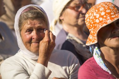 Alayı ve kutsal ayini de uspensky Manastırı.