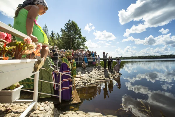 Celebrations commemorating the Rev. Anthony Dymsky — Stock Photo, Image