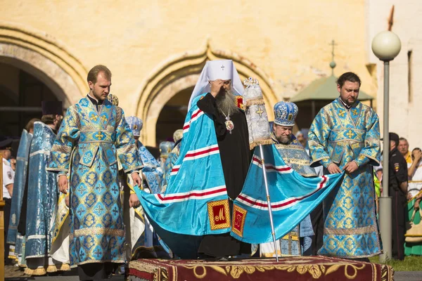 Obispo y Tikhvin Lodeinopolskiy Mstislav — Foto de Stock