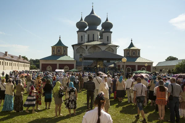 Procesí a božská liturgie — Stock fotografie