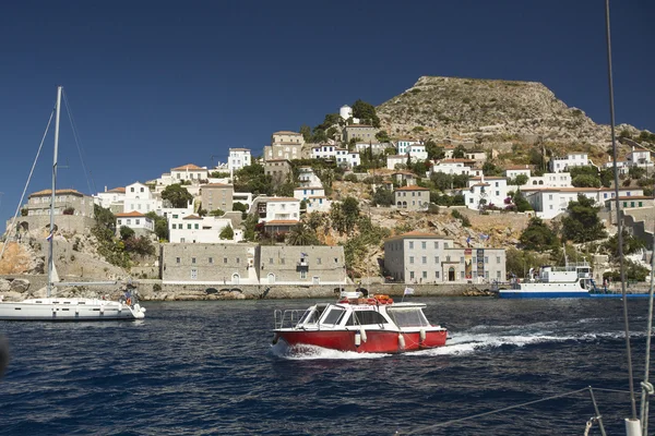 Yachthafen der Insel Hydra — Stockfoto