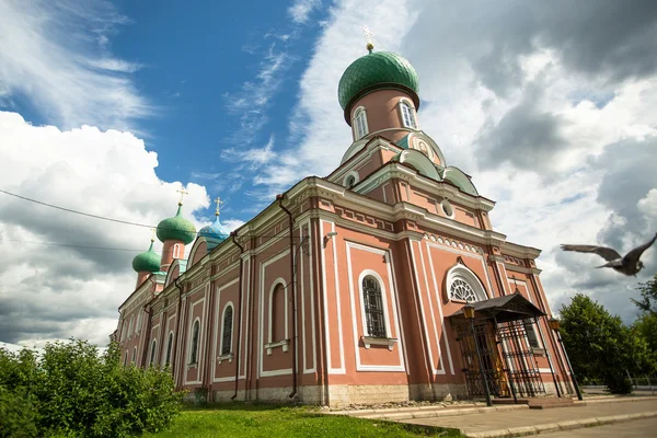 Orthodox church in Tikhvin — Stock Photo, Image