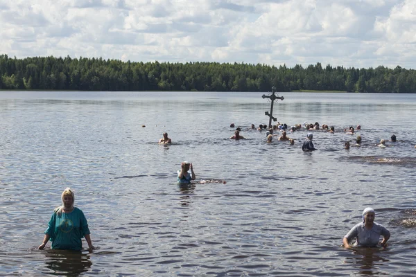 Celebrations commemorating the Rev. Anthony Dymsky — Stock Photo, Image