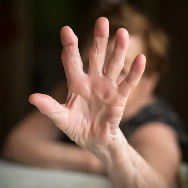 Ладонь руки — стоковое фото