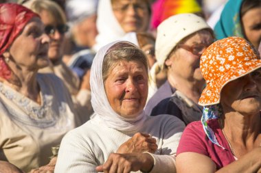 Katılımcılar Ortodoks kutsal ayini