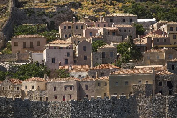 Grecia, veduta dell'isola di Monemvasia — Foto Stock