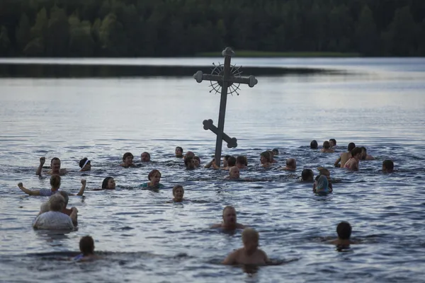 Oslavy připomínající rev. anthony dymsky — Stock fotografie