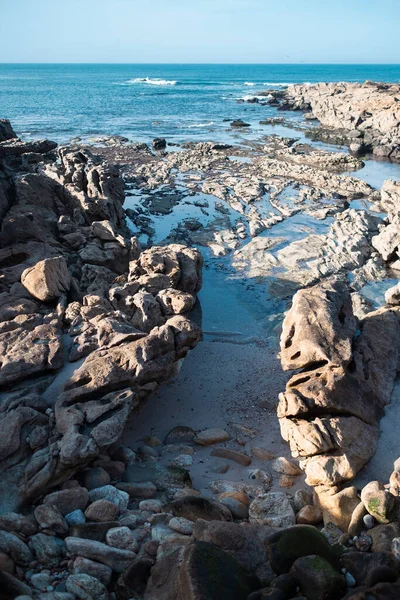 Costa Rocosa Del Océano Galicia España Fotos de stock