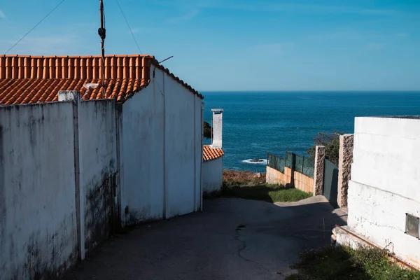 스페인의 도시에서 바라본 갈리시아 해안의 로열티 프리 스톡 이미지