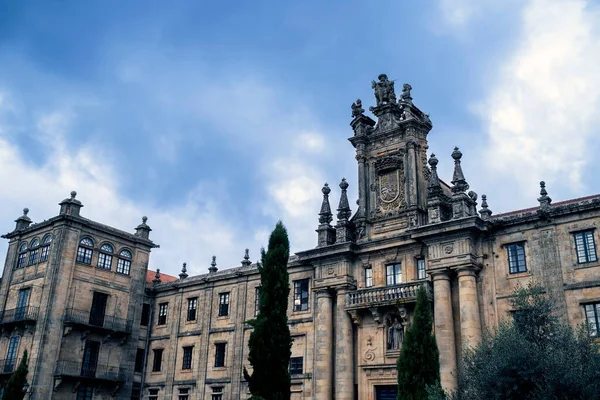 Utsikt Över Klostret San Martino Pinario Staden Santiago Compostela Galicien — Stockfoto