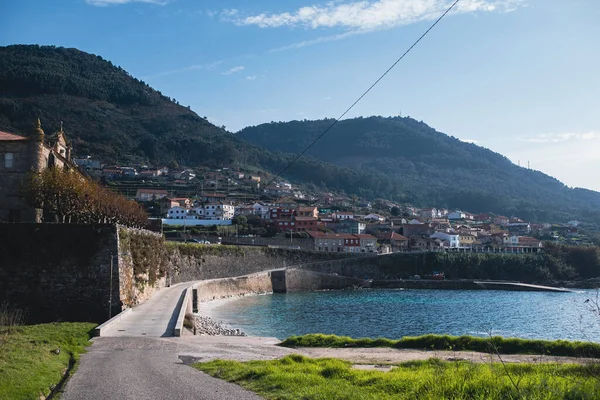 Lagoa Mosteiro Oia Galiza Espanha Imagem De Stock